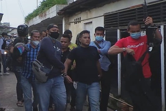 Polresta Pekanbaru Tangkap 3 Orang Bandar Narkoba