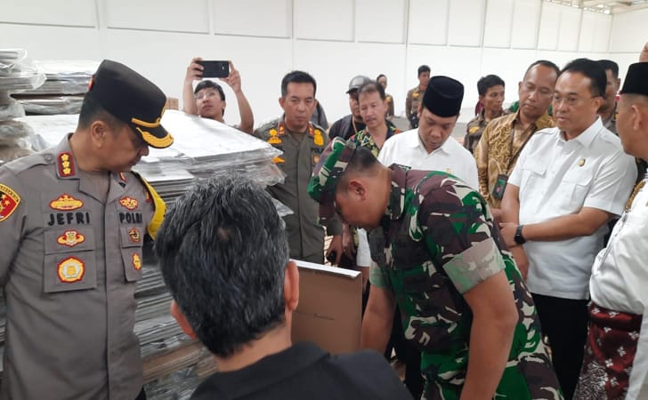 Logistik Pemilu Sudah di Gudang KPU, Muflihun: Jangan Sampai Ada Rusak