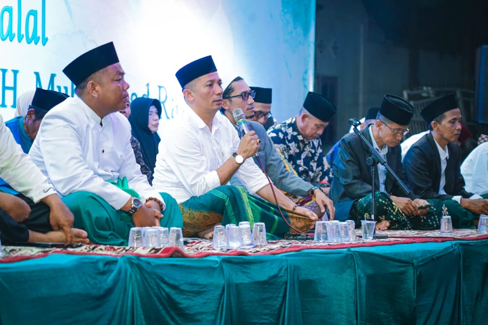 HM Adil Selenggarakan Acara Houl Serta Halal Bin Halal Bersama Keluarga Besar H Zaruki 