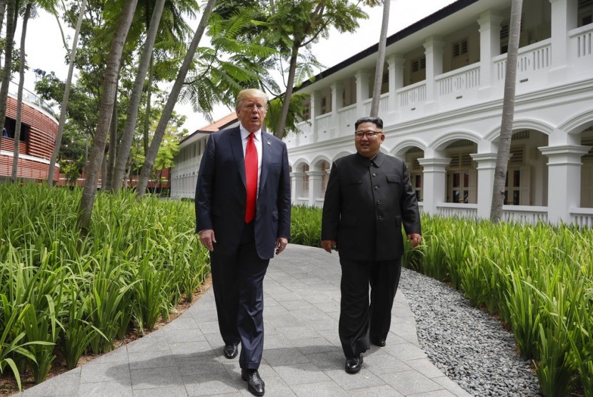 KCNA: Trump-Kim Setujui Langkah Timbal Balik Denuklirisasi
