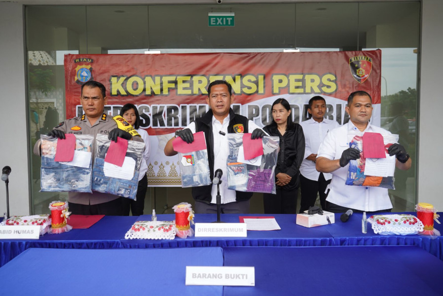 Dugaan Pencabulan 4 Anak di Bawah Umur di Amankan Polda Riau