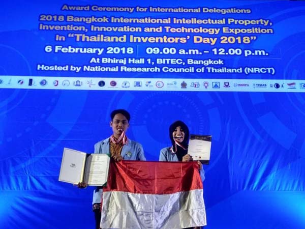 Mahasiswa Universitas Riau Raih Prestasi  Internasional