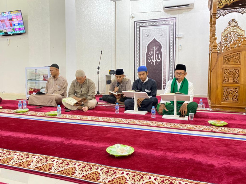 Personel Polres Meranti Adakan Khatam Alquran 30 Juz di Bulan Ramadhan