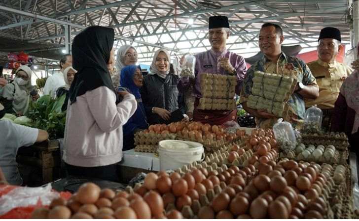 Satgas Pangan Polda dan Pemerintah Provinsi  Riau Cek Ketersediaan dan Harga Bahan Pokok