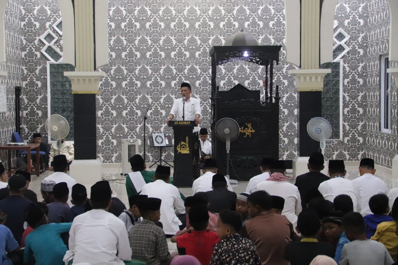 Bupati HM Adil Tabligh Akbar Pekan Muharram 1444 H Desa Banglas Masjid Al-Rahma