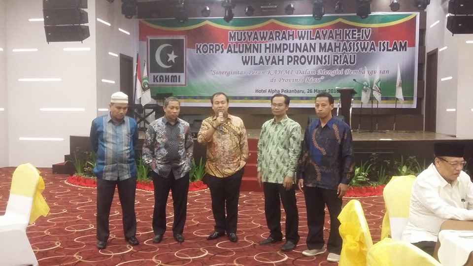 Yulisman Terpilih Sebagai Koordinator Presidium Kahmi Riau