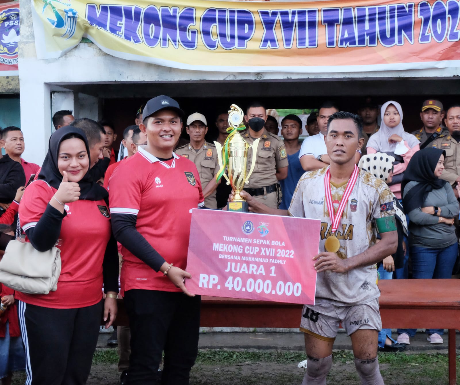 Mekong Cup XVII Bersama Muhammad Fadhly Ditutup, Gapura Fc Menang Lewat Adu Penalti 