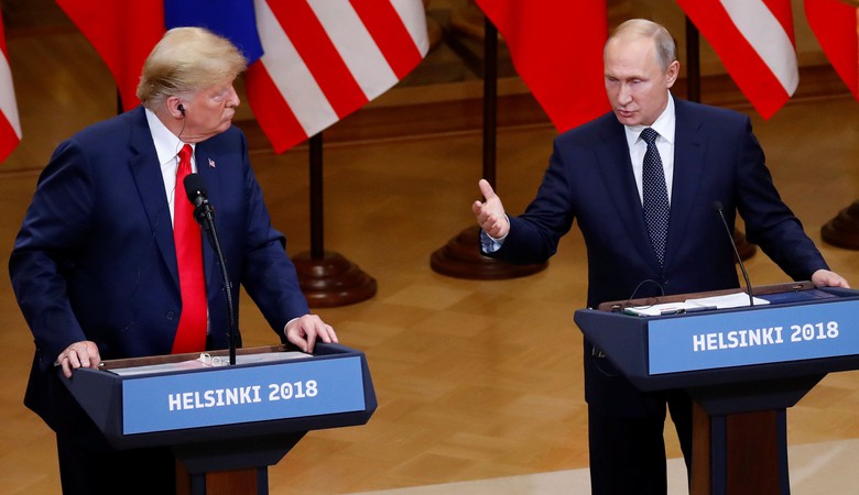 Di Samping Trump, Putin Tegaskan Rusia Tak Intervensi Pilpres AS