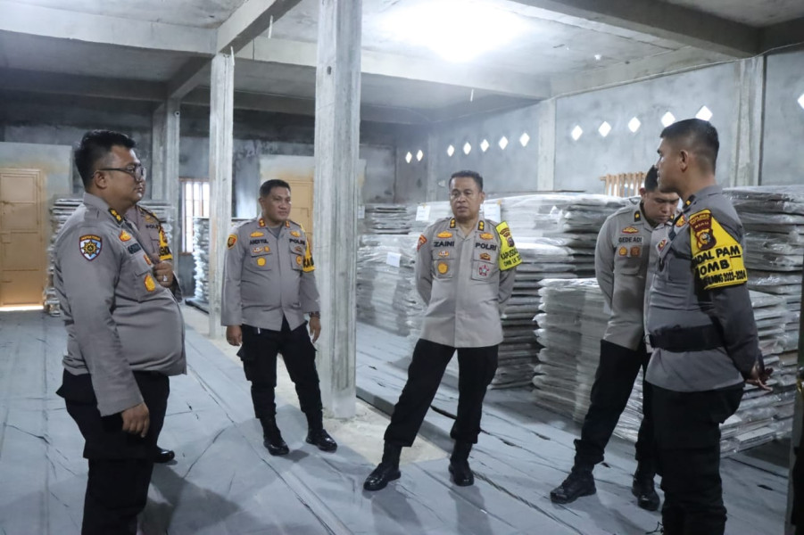 Tim Supervisi Polda Riau Laksanakan Supervisi dan Logistik KPU di Kepulauan Meranti