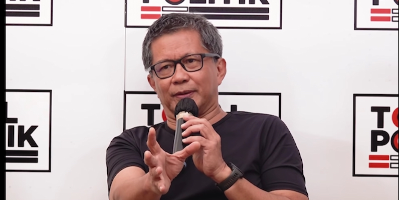 Rocky Gerung: Enggak Adil bagi Lawan Kalau Anies Menang 80 Persen