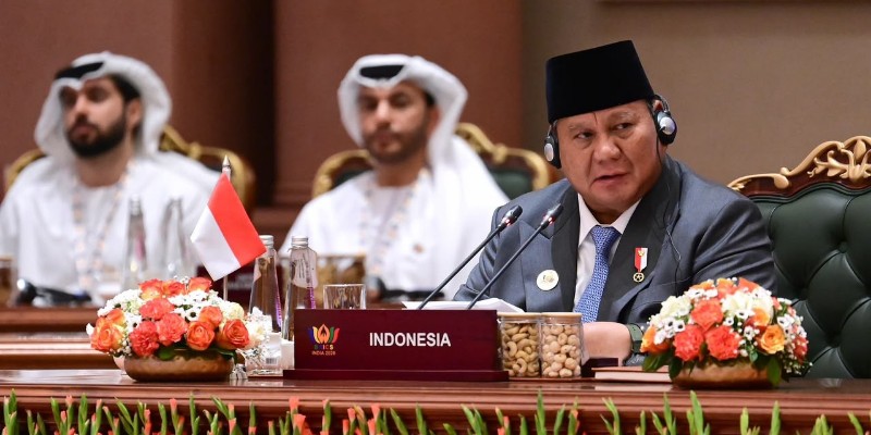 Prabowo Sampaikan Tiga Pesan Penting Dalam KTT BRICS India