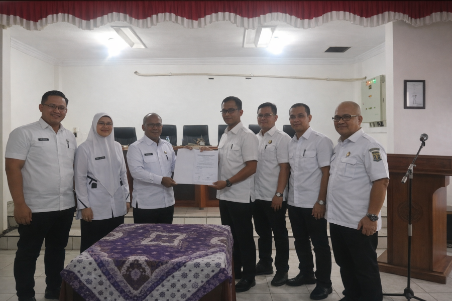 Helmi SH MH Resmi Jabat Plt Kadispora Kabupaten Kampar