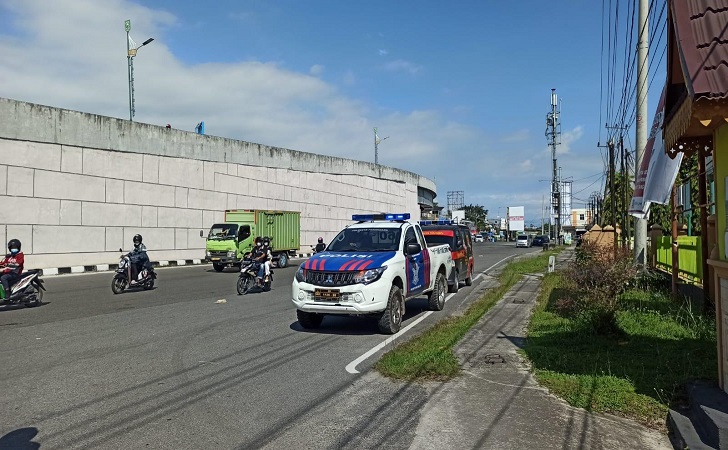 Pengendara Sepeda Motor Dilarang Melintas di Fly Over Simpang Pasar Pagi Arengka
