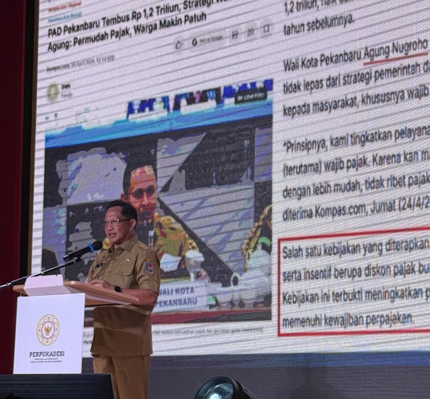 Inovasi Pemko Pekanbaru Menggenjot PAD jadi Contoh di Kemendagri