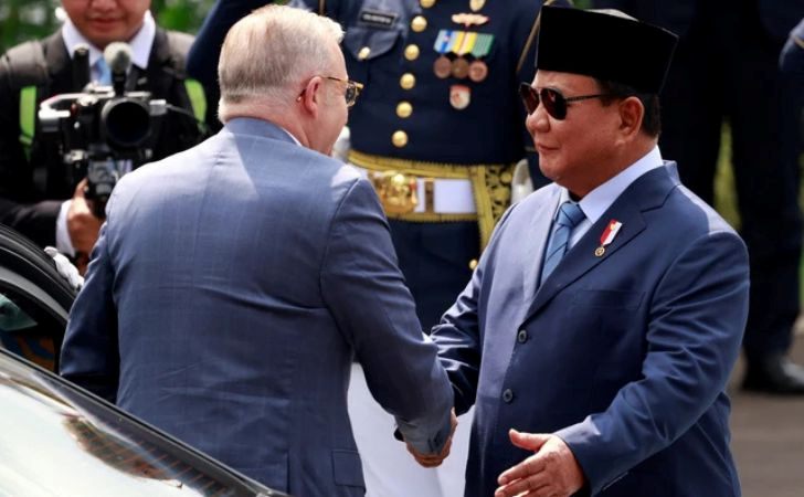 Prabowo Sambut Albanese, Bahas Kemitraan Strategis RI–Australia Hingga 2029