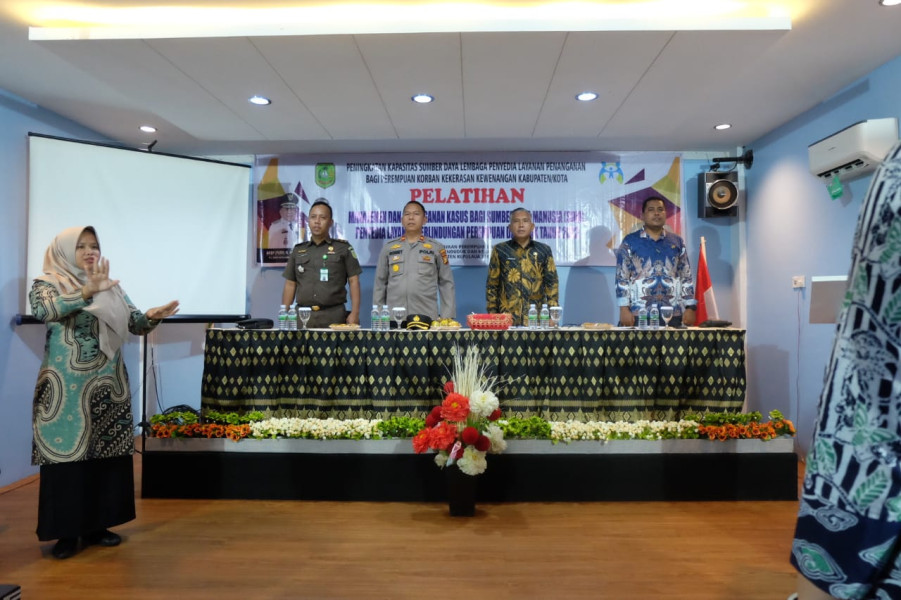 Pemkab Meranti Gelar Pelatihan Penanganan Kasus Perempuan dan Anak