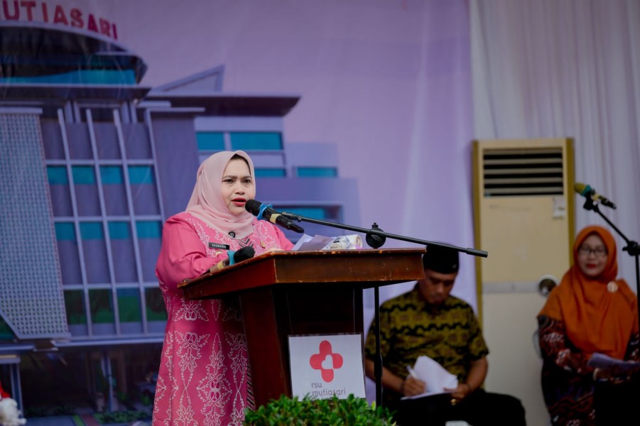 Bupati Bengkalis Resmikan Pembangunan Pengembangan RSU Mutiasari di Mandau