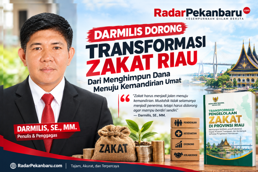 Darmilis Dorong Transformasi Zakat Riau, BAZNAS Diharapkan Jadi Penggerak Kemandirian Umat