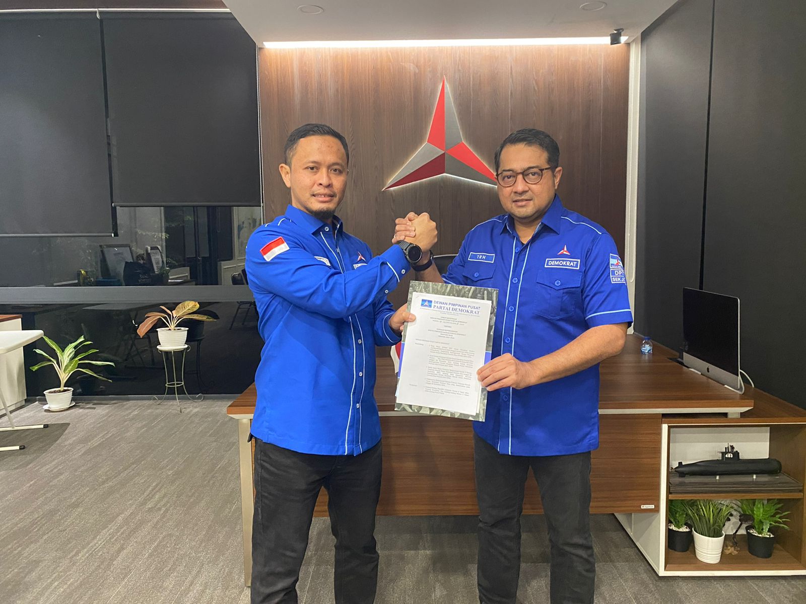 SK Terima , Pengurus DPD Demokrat Riau Segera Dilantik