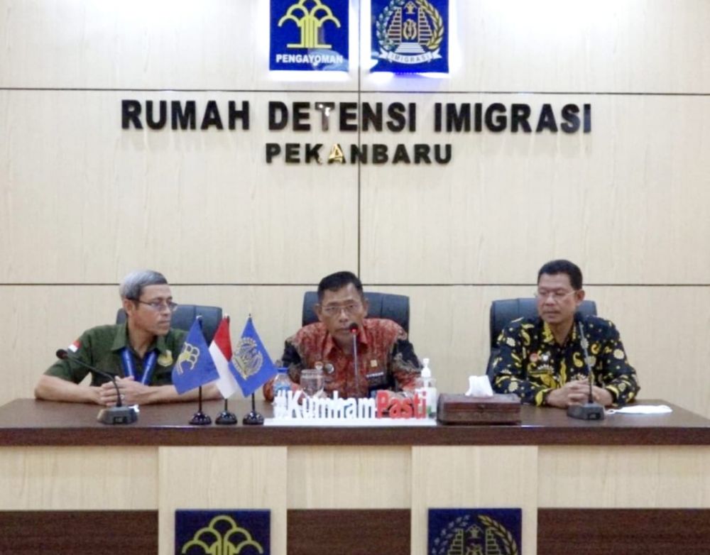 75 Warga Bangladesh Diamankan di Rudenim Pekanbaru