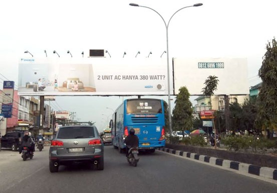 126 Tiang Reklame Ilegal Di Kota Pekanbaru Bakal Ditertibkan