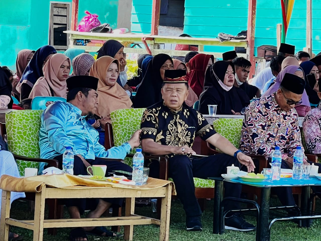 Wabup Meranti H.Asmar hadiri  Ta'aruf Santriwan dan Santriwati Pondok Pesantren Nahdatul Qur'an Pela