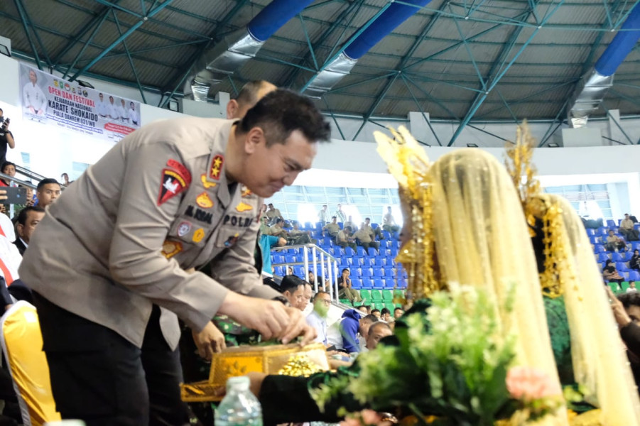 Didampingi Kapolda, Danrem 031/WB Resmi Buka Kerjunas Shokaido