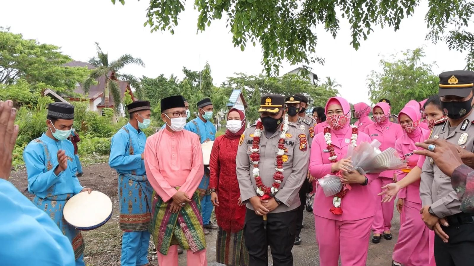 Kunker ke Polsek Rangsang Barat, Kapolres Minta Personil Jaga Nama Baik Institusi