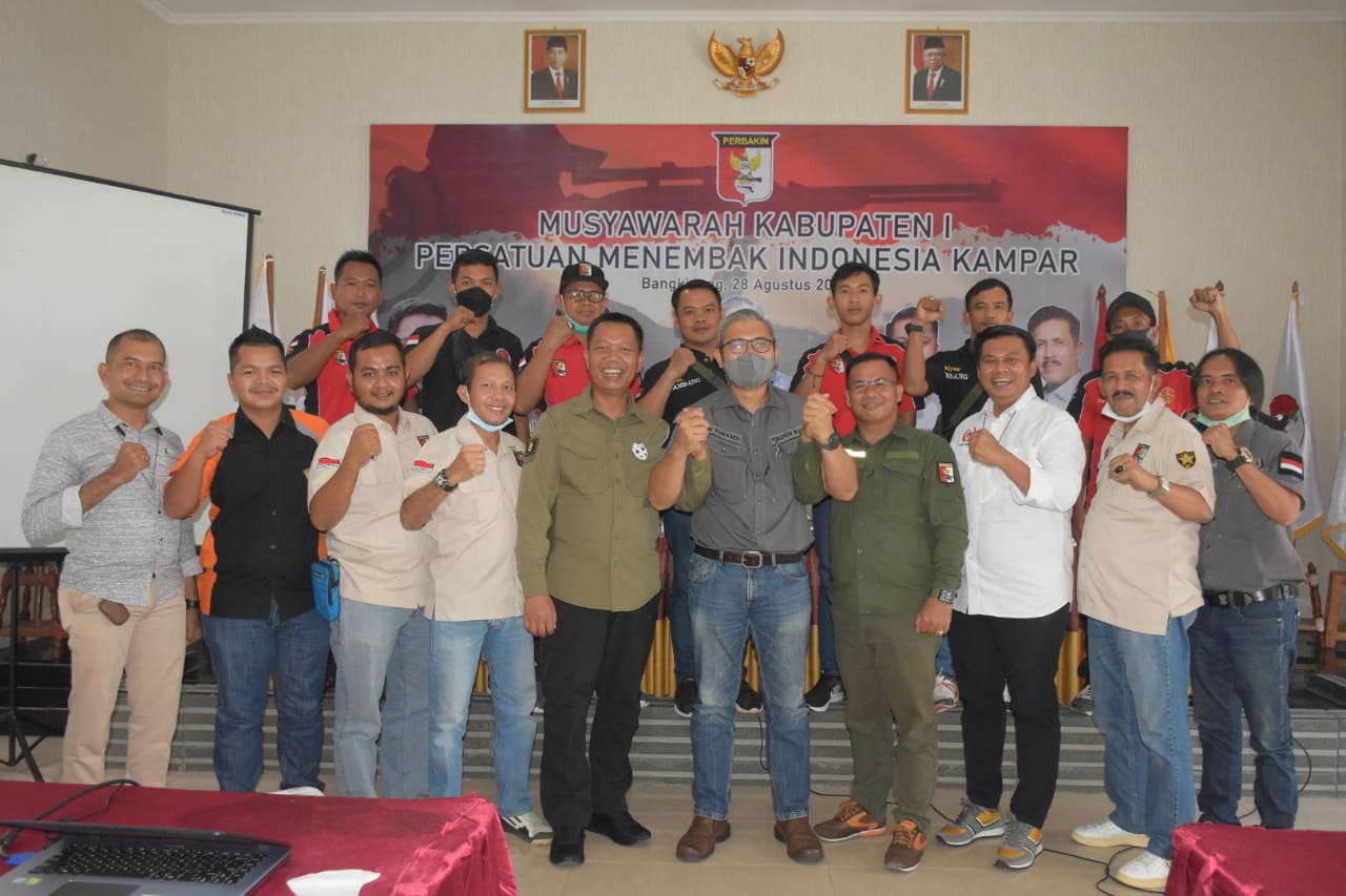 Muskab, Indra Pomi Kembali Jabat Ketua PERBAKIN Kampar 