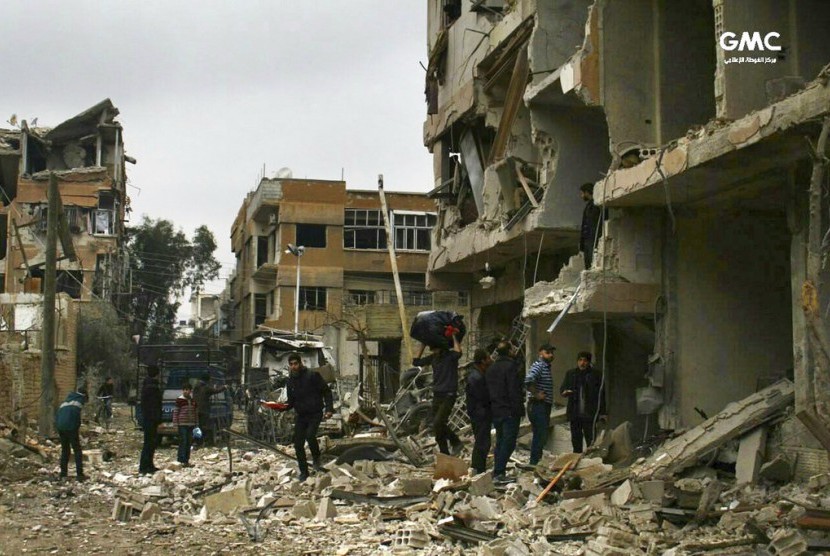 Resolusi Gencatan Senjata PBB tak Mempan di Ghouta