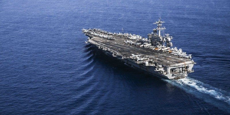 Drone Iran Ditembak Jatuh Saat Dekati Kapal Induk USS Abraham Lincoln