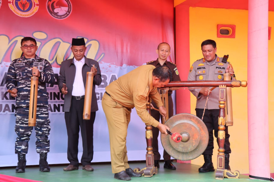 Kampung Bebas Narkoba, Kapolres : Ini Komitmen Kita Memerangi Narkoba