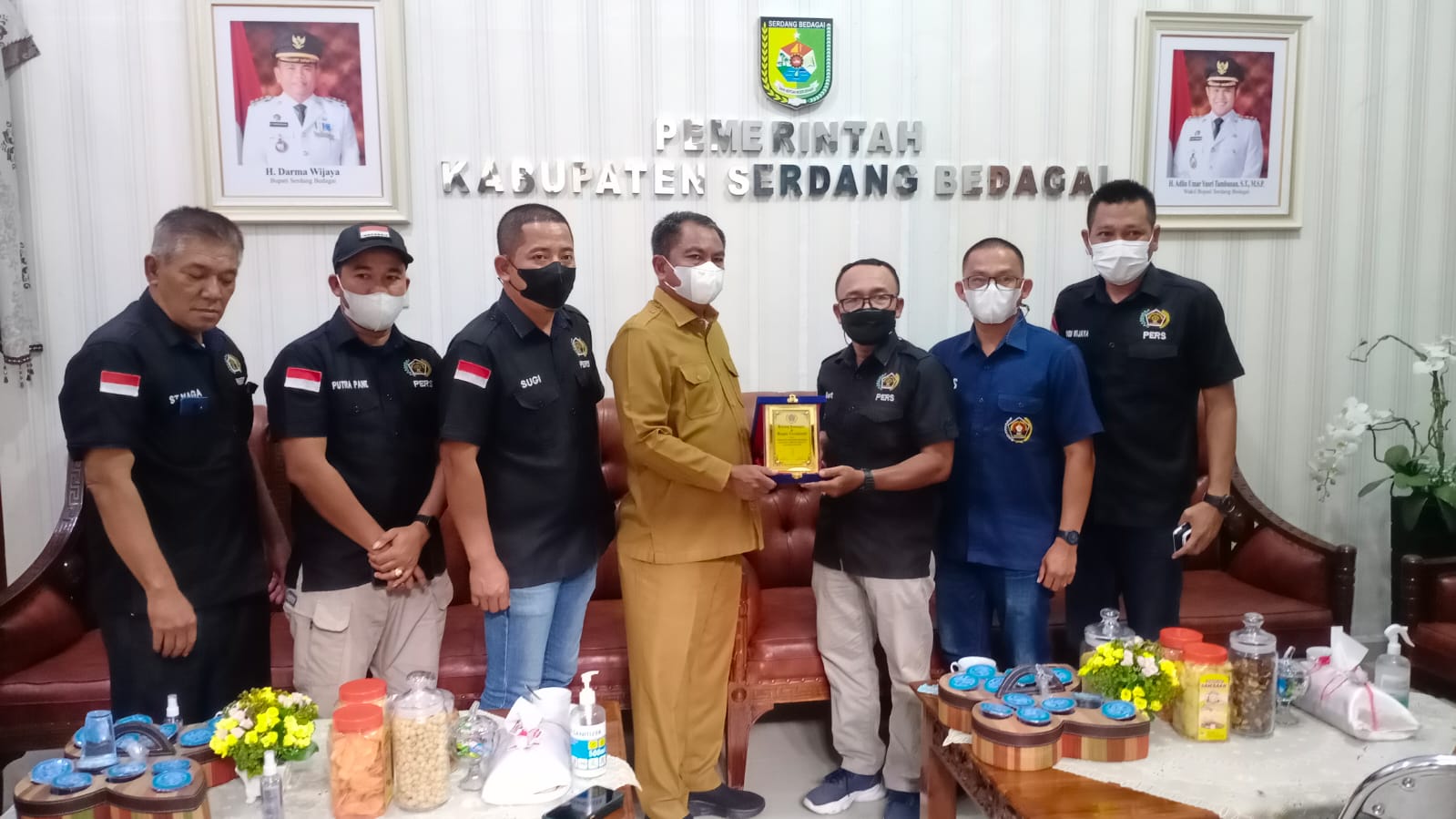 Forkopimda Dukung Program PWI Peduli Lingkungan dan Vaksinasi