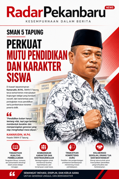 SMAN 5 Tapung Perkuat Mutu Pendidikan dan Pembinaan Karakter Siswa
