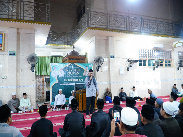 Peringati Nuzulul Qur’an 1447 H, Pemkab Kampar Datangkan Ust. Hafiz Salim Pameran Bang Salim pada Sinetron Si Entong ke Masjid Al Ittihad Kuok