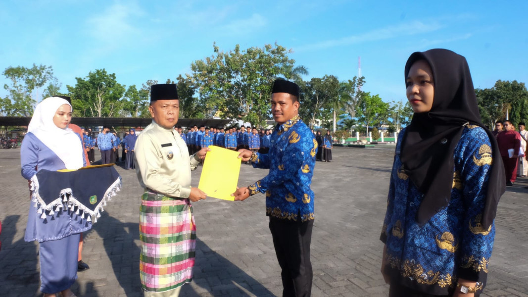 Plt Bupati  Asmar sampaikan PNS Harus mempunyai Akhlak dan Budi Pekerti
