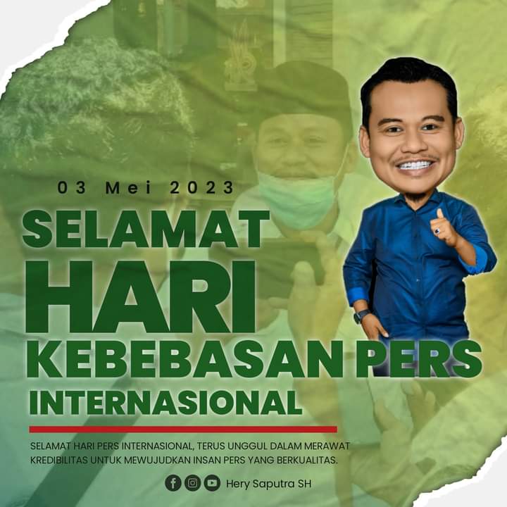 Ini Pesan Erga dihari Kebebadan Pers Sedunia