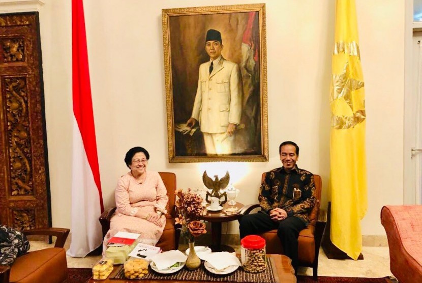 Jokowi Kembali Temui Megawati Bertemu Bahas Pilpres