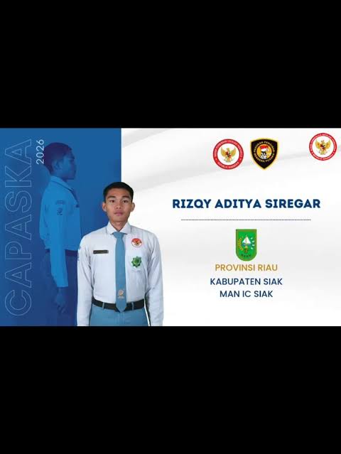 Kebanggaan Bagi Negeri Istana, Anak Siak Ukir Sejarah Terpilih Jadi Paskibraka Nasional 2026