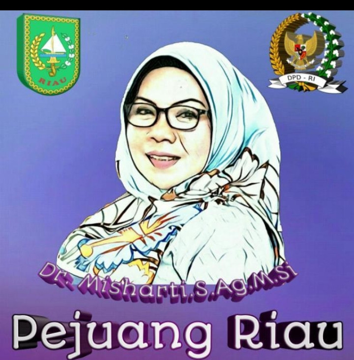 Si Jilbab Unggu Untuk Riau