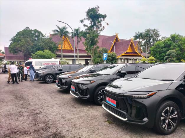 Petinggi di Riau Pakai Mobil Listrik Baru Seharga Rp1,3 Miliar