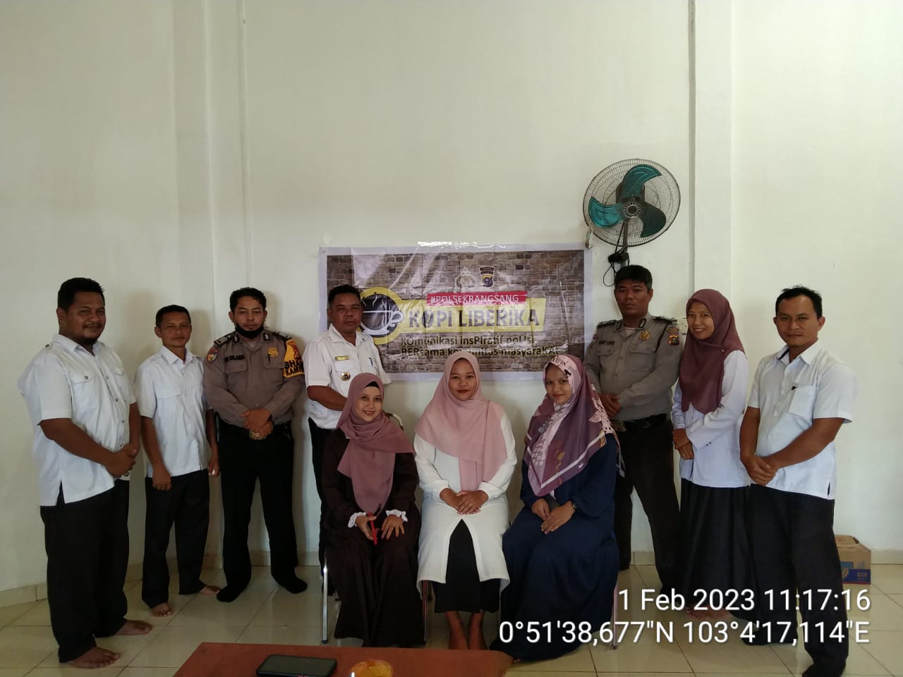 Jalin Silaturahmi, Polsek Rangsang dan Pemdes Wonosari Bahas Beragam Hal