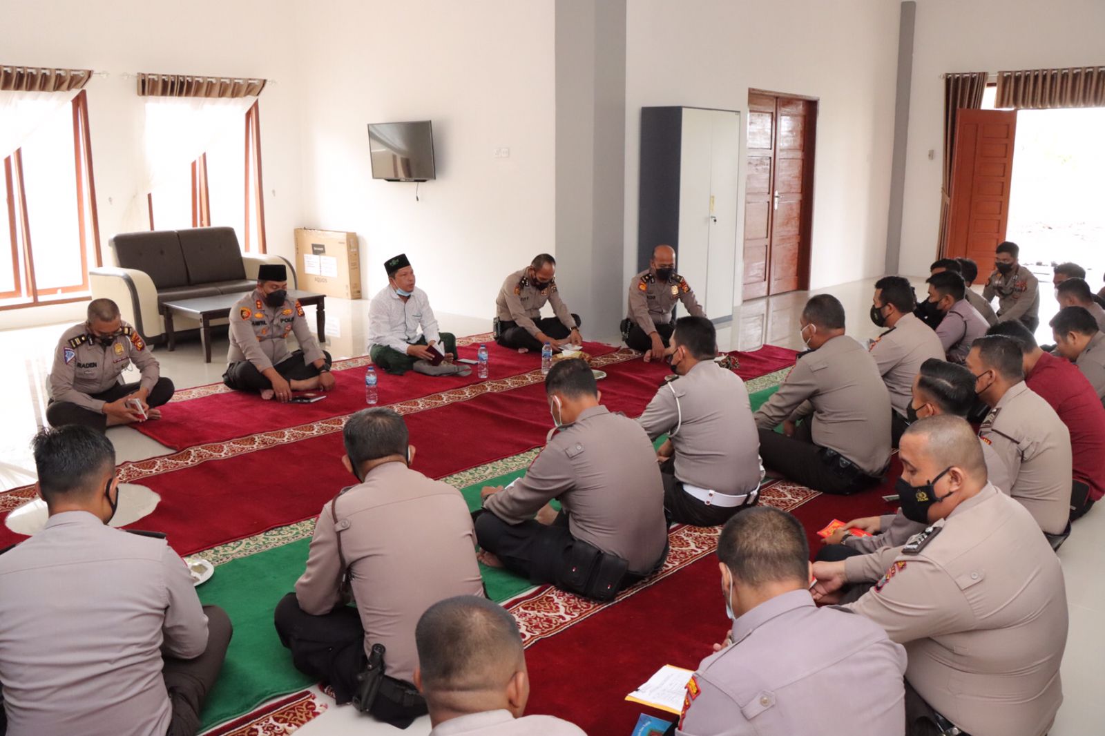 Polres Meranti Gelar Syukuran Berdirinya Barak Dalmas dan Rumdin Brigadir