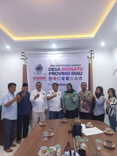 Rapat Pramusda Desa Bersatu Di Rumah Perjuangan Tokoh Riau Haji Asman Yunus
