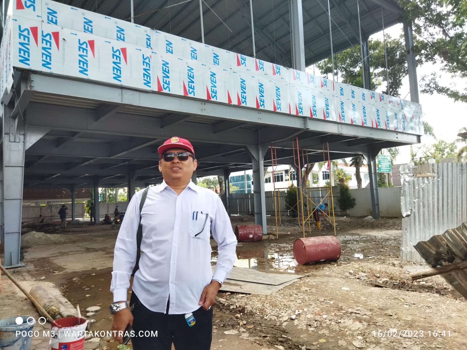 Hampir 4 Milyar Rupiah APBD Riau Bangun Lapangan Tenis Kejaksaan