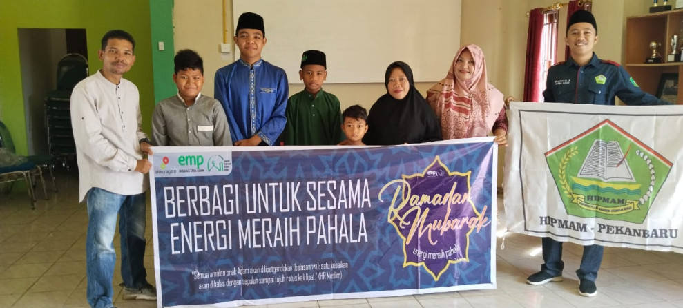 BDI EMP PT. ITA Bersinergi Bersama HIPMAM, Santuni Ratusan Anak Yatim dan Kaum Duafa