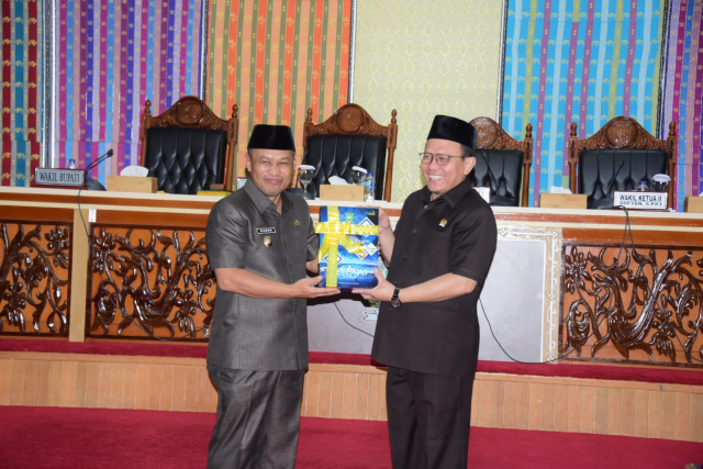 Serahkan LKPj Tahun 2022, Bupati Bengkalis Sampaikan Sejumlah Capaian