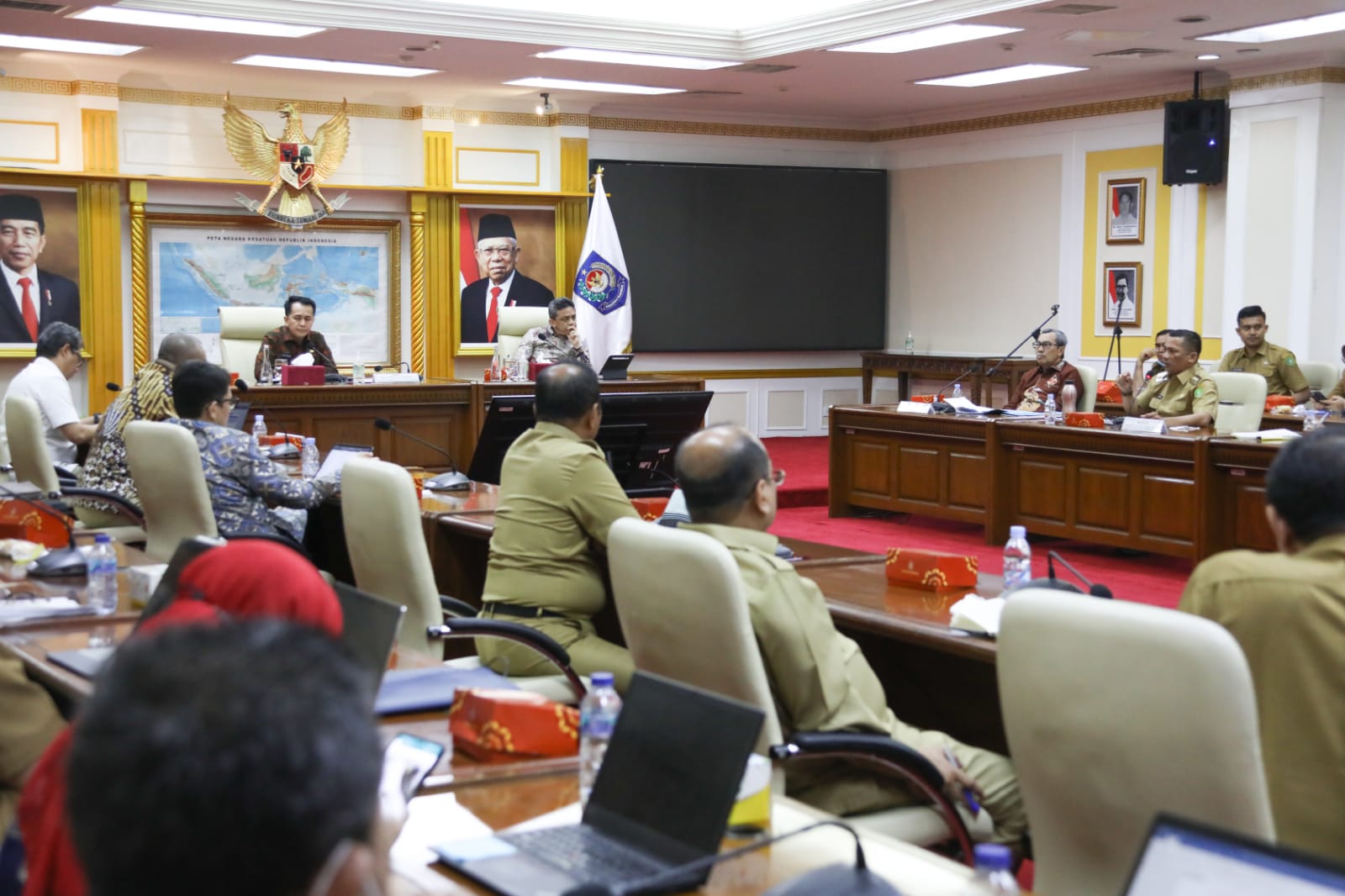 Rapat Bupati Meranti dan Kementerian Dilanjut Besok Penyesuaian Data dan Teknis