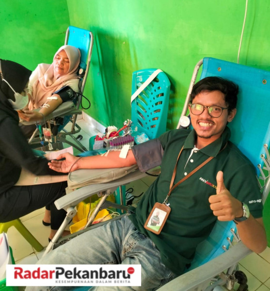 Antusiasme Kegiatan Donor Darah di PT. Sari Lembah Subur meningkat