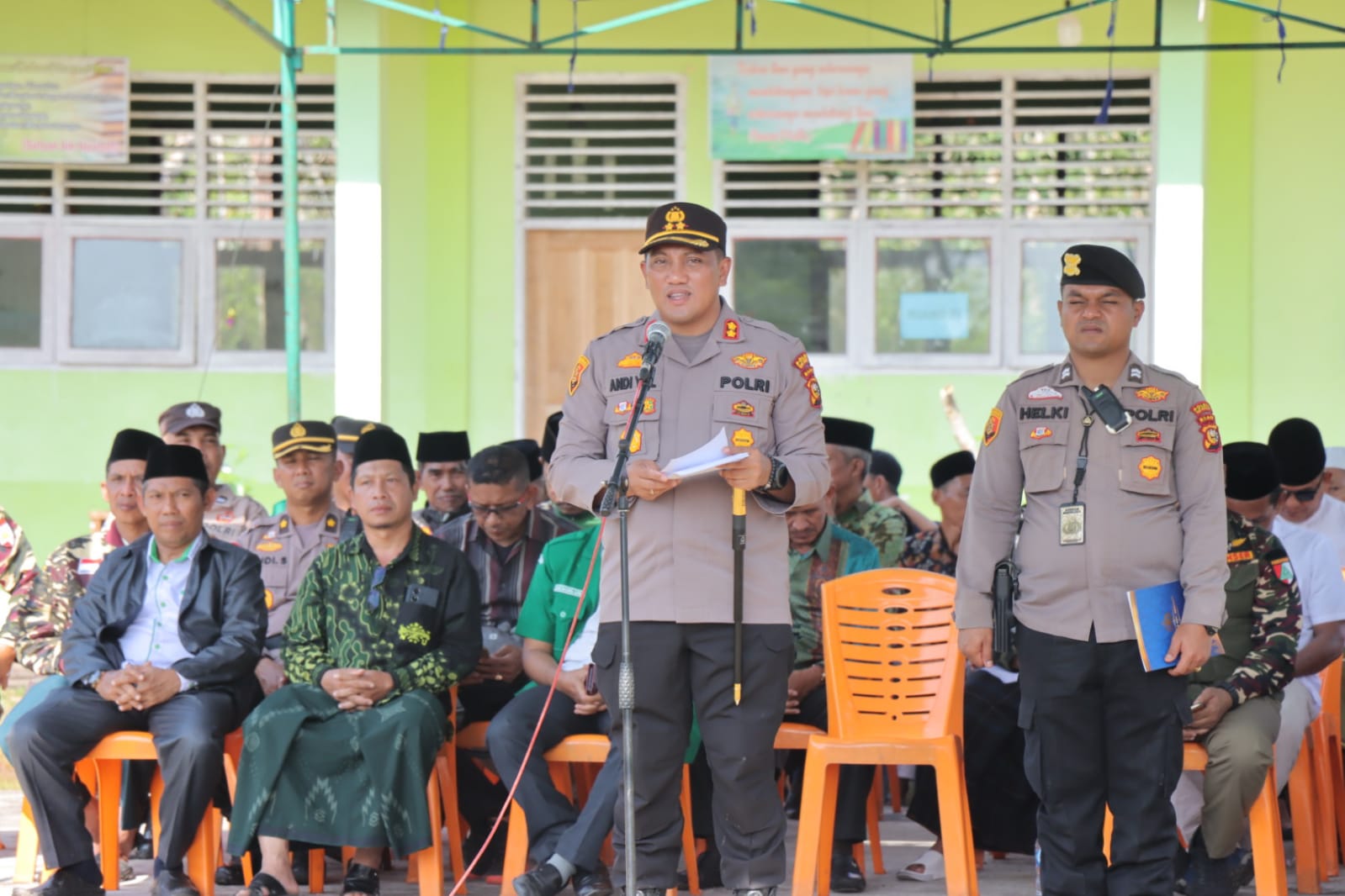 Buka DTD Angkatan V, Kapolres Meranti Ajak Ansor Banser Jaga Persatuan dan Keutuhan NKRI